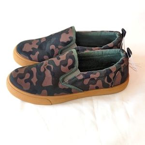 Forever 21 Camouflage Slip-On Sneakers